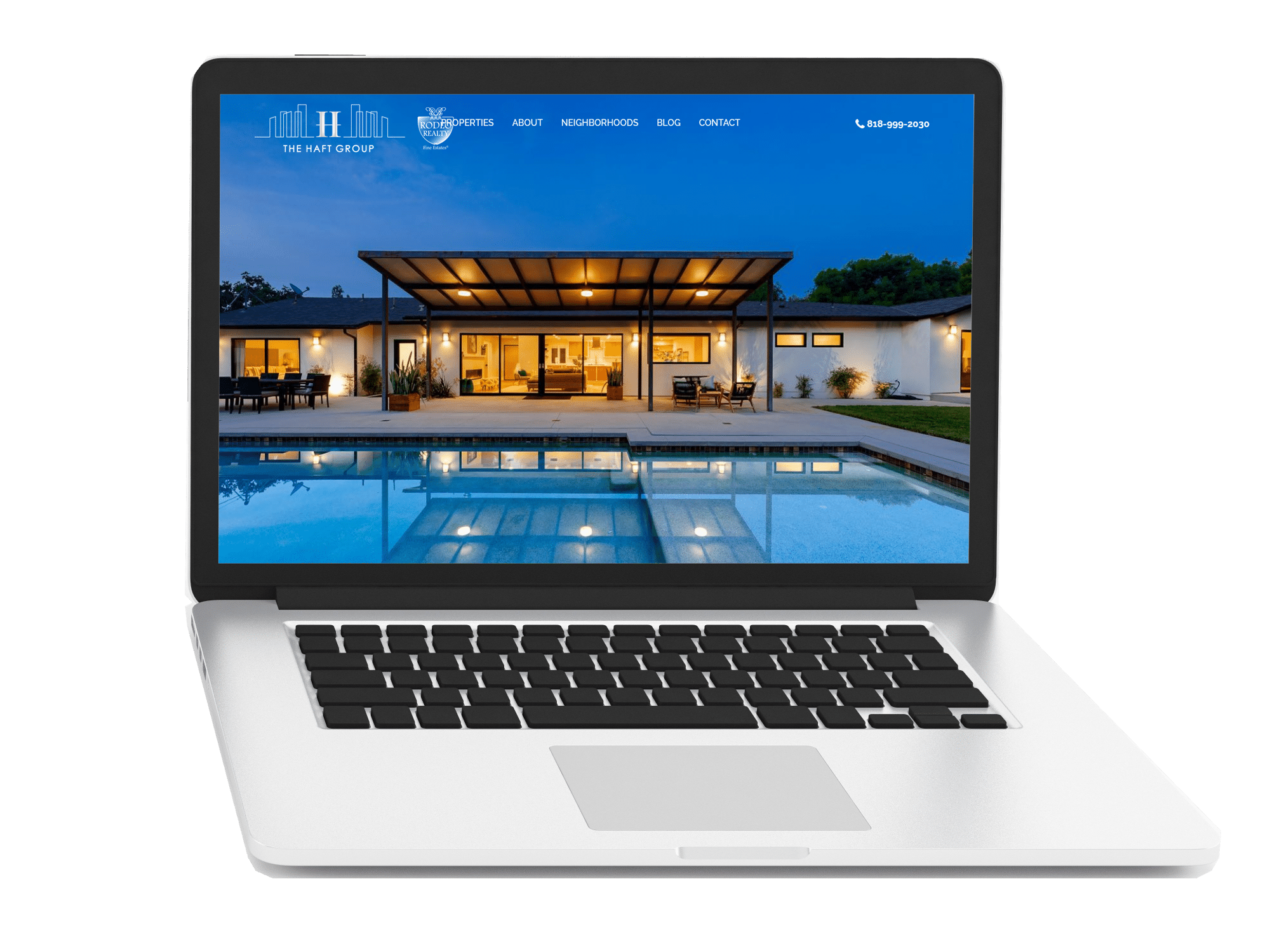 Luxury website design for real estate agents and realtors